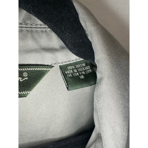 Eddie Bauer Women’s Safari Utility Jacket Blazer Size 16 (XL) Khaki - Picture 4 of 5